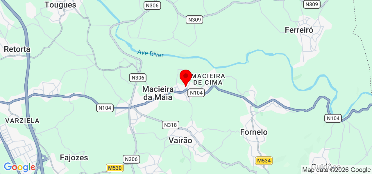 Cristina Moreira - Porto - Vila do Conde - Map