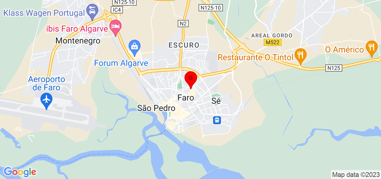 Nuno Moreira - N solu&ccedil;&otilde;es - Faro - Faro - Mapa