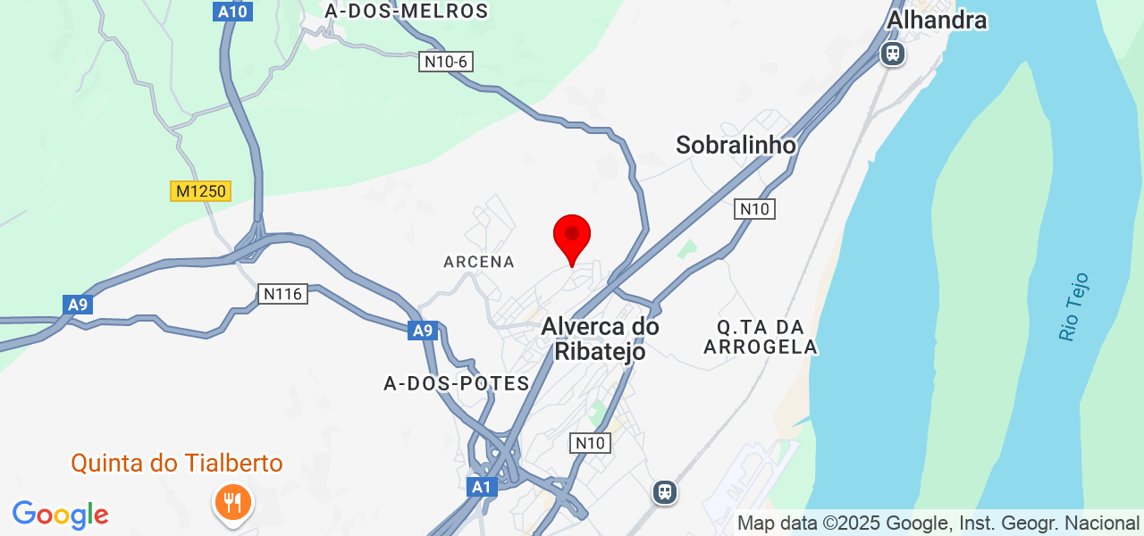 Espaço para Festas e Eventos em Alverca a 20 min de Lisboa | MyClub - Lisboa - Vila Franca de Xira - Mapa