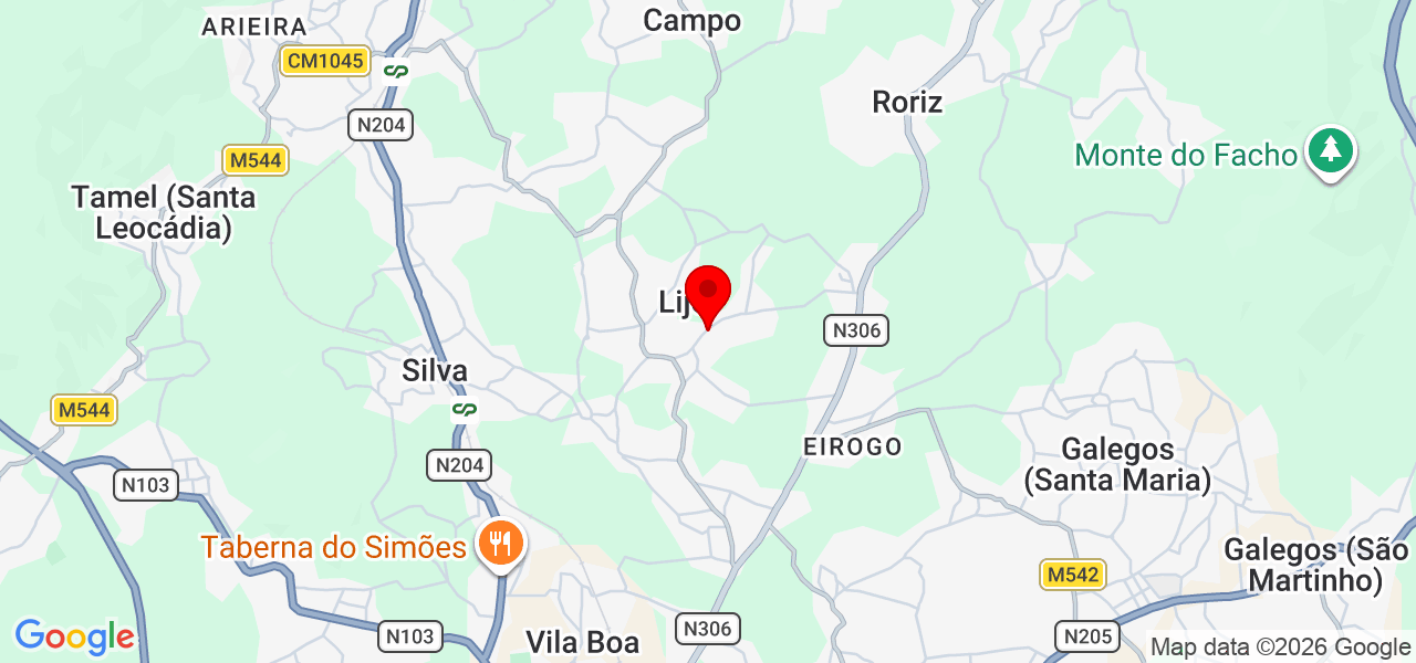 Rita Duarte - Braga - Barcelos - Mapa