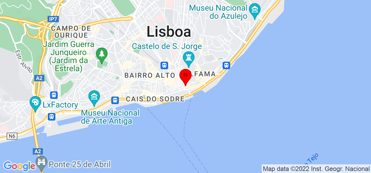 Pedro Meneses - Lisboa - Lisboa - Mapa
