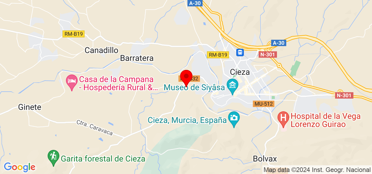 Soy un buen trabajador en equipo mi dedicaci&oacute;n es la hosteler&iacute;a 😉 - Región de Murcia - Cieza - Mapa