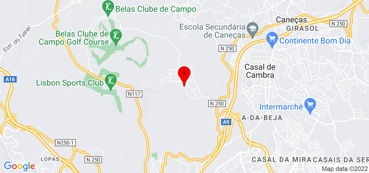 Vall Solutions - Lisboa - Sintra - Mapa