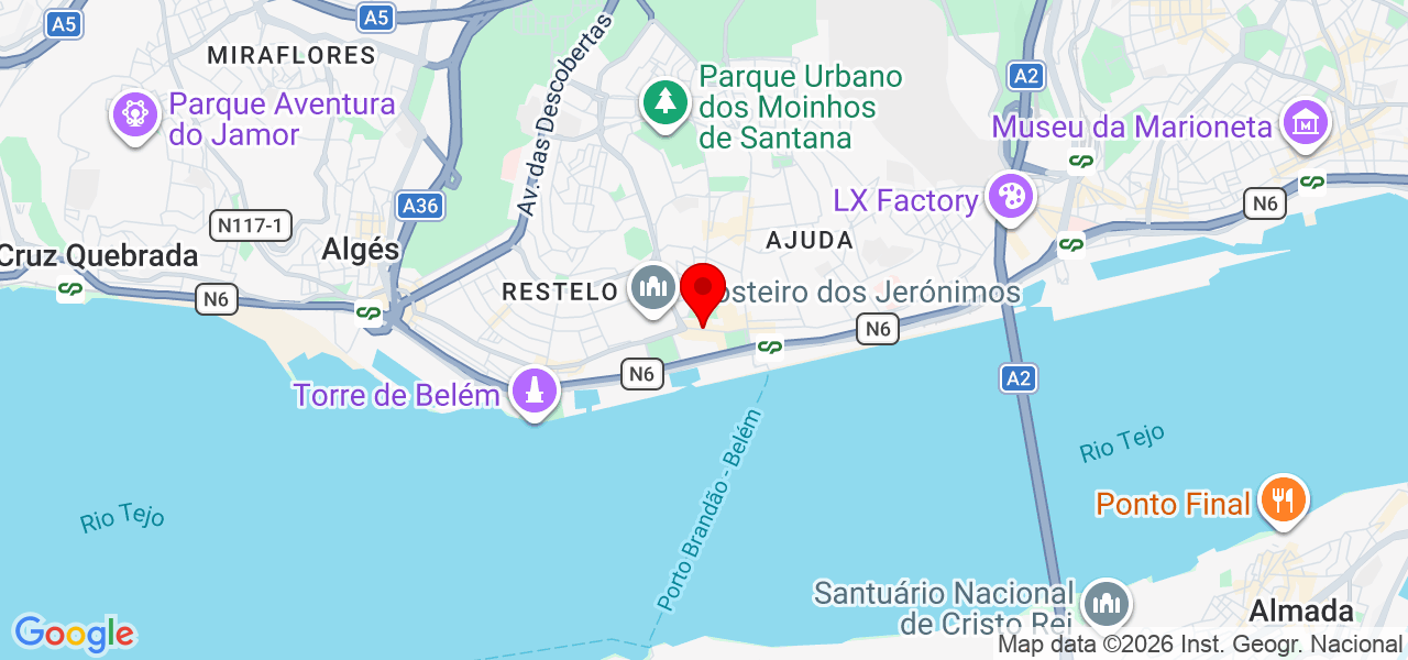 Angel Rodriguez - Lisboa - Lisboa - Mapa
