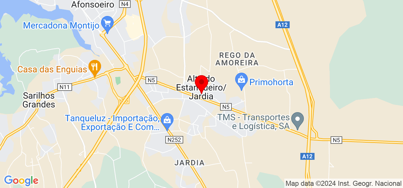 DC Remodelações - Setúbal - Montijo - Mapa