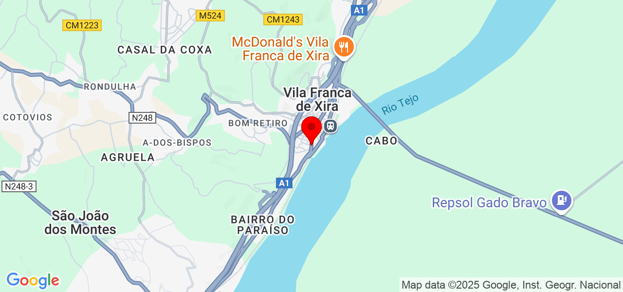 Grupo HMC - Lisboa - Vila Franca de Xira - Mapa