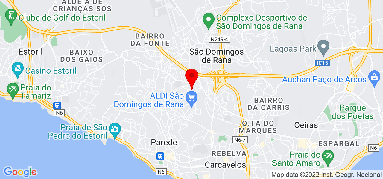 Limpezas da Jana - Lisboa - Cascais - Karte