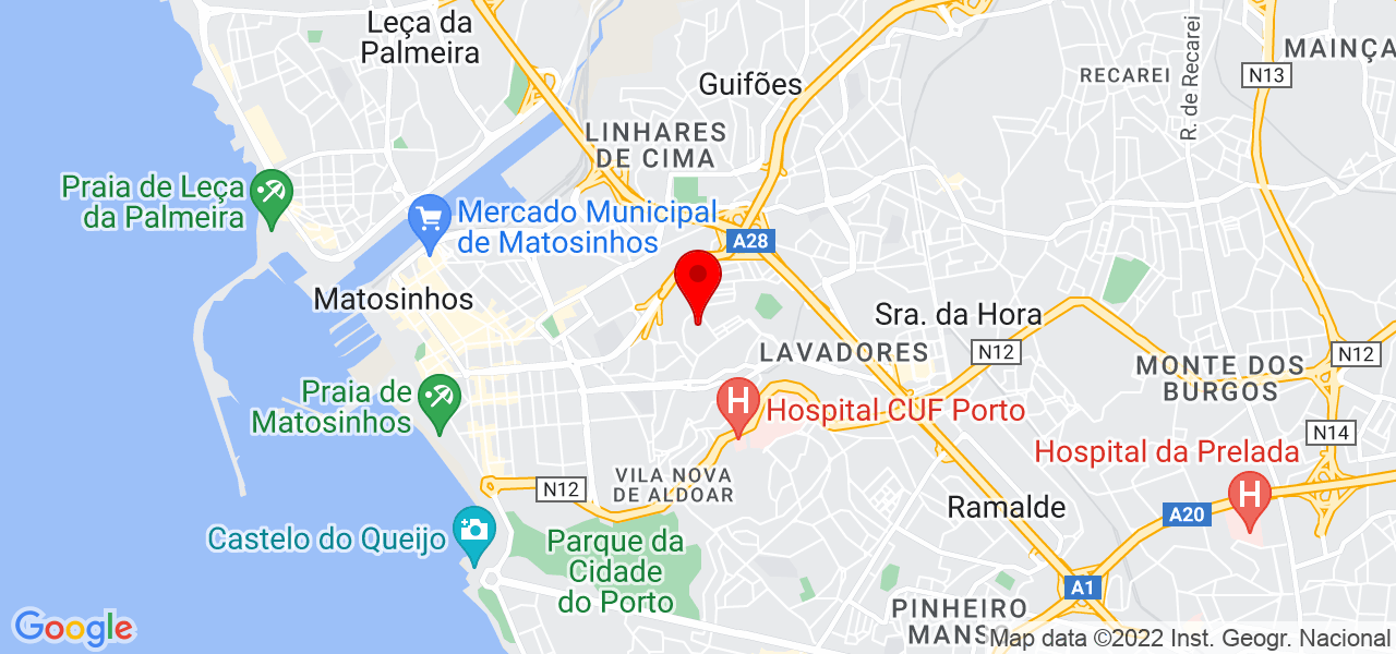 Best Friends fotografia profissional - Porto - Matosinhos - Mapa