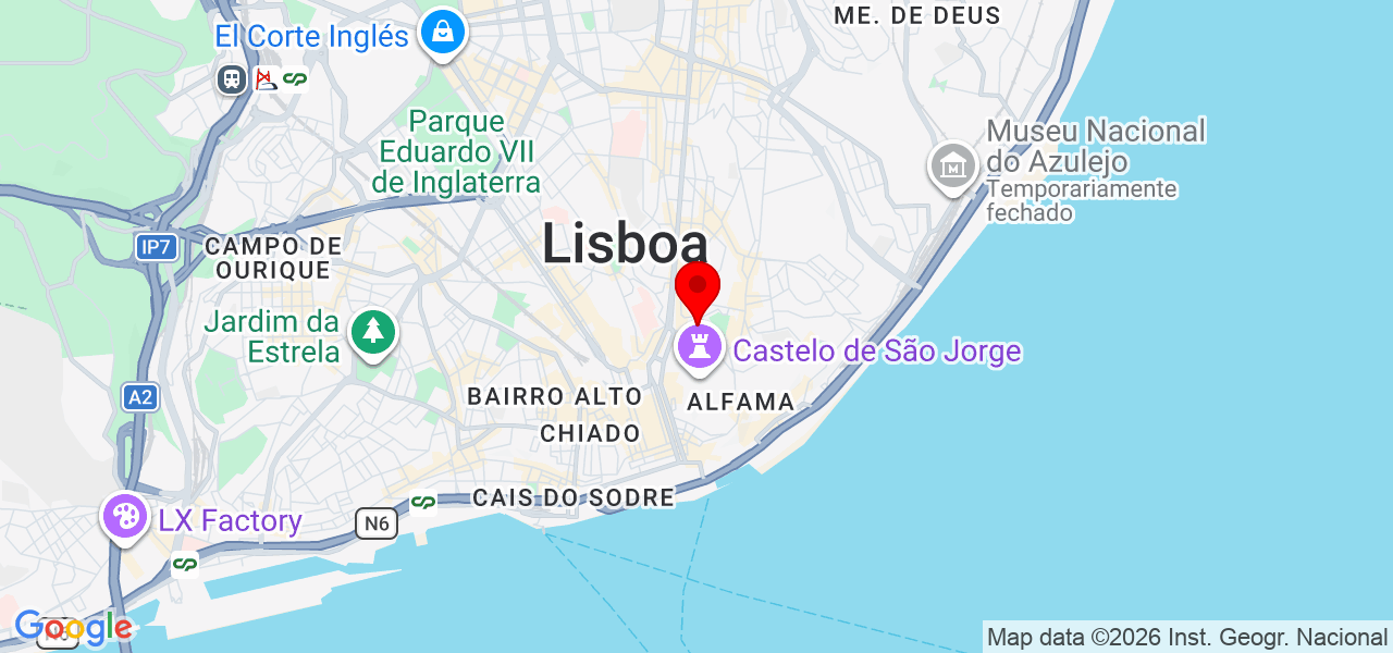 Lucas Rocha - Lisboa - Lisboa - Mapa