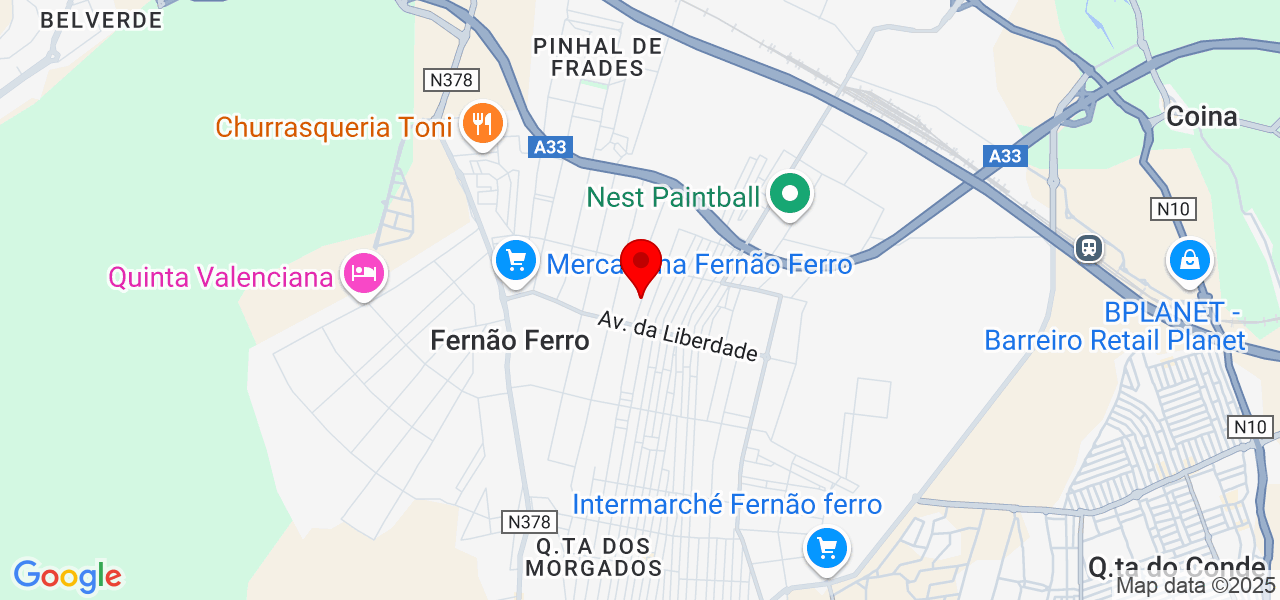Valentyn - Setúbal - Seixal - Map