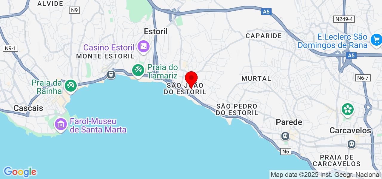 Igor - Lisboa - Cascais - Mapa