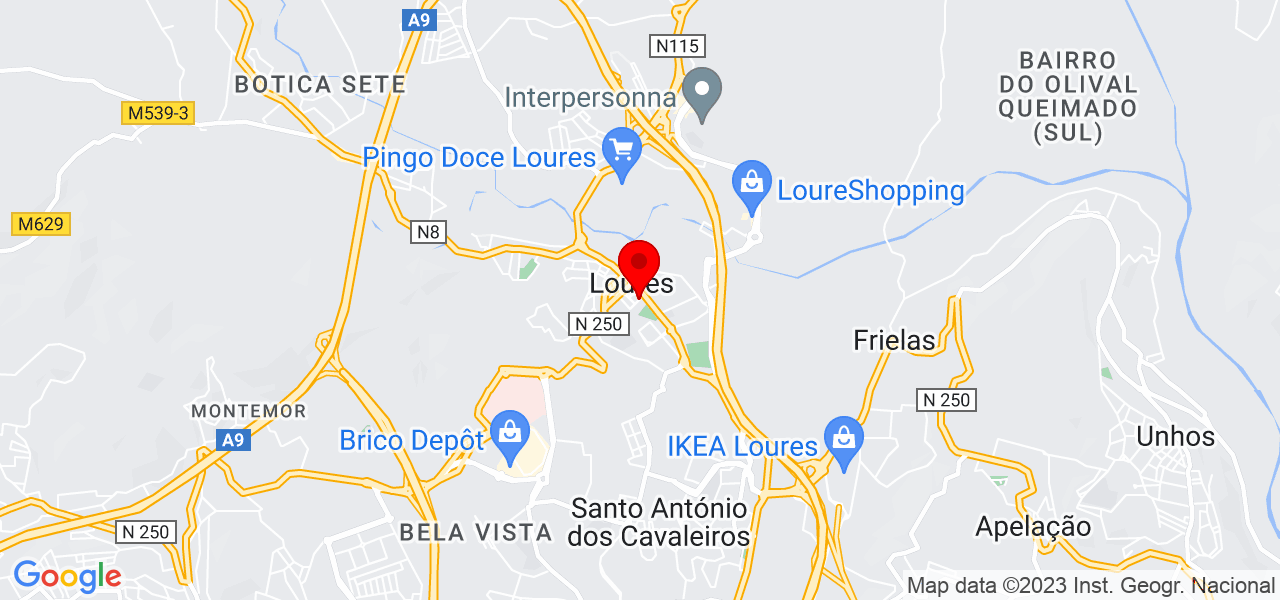 Paladar Exótico - Lisboa - Loures - Mapa