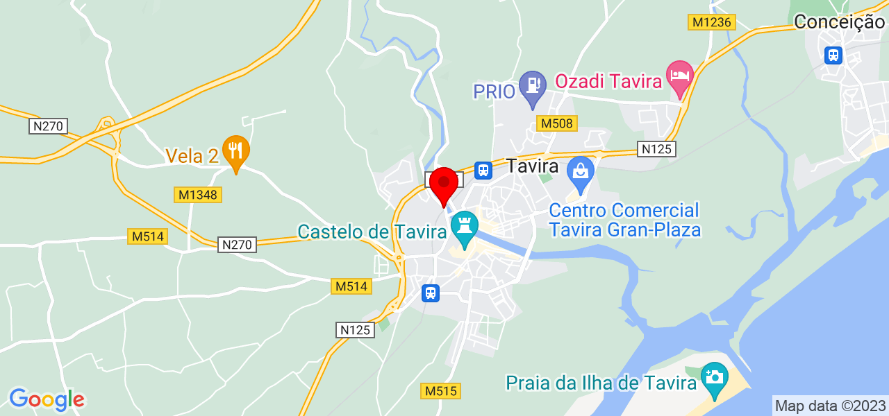 Ricardo - Faro - Tavira - Mapa