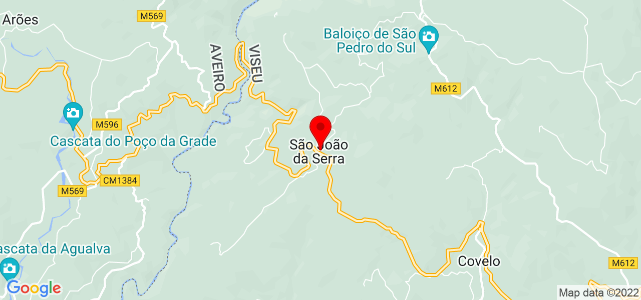 Bruno Soares - Viseu - Oliveira de Frades - Mapa