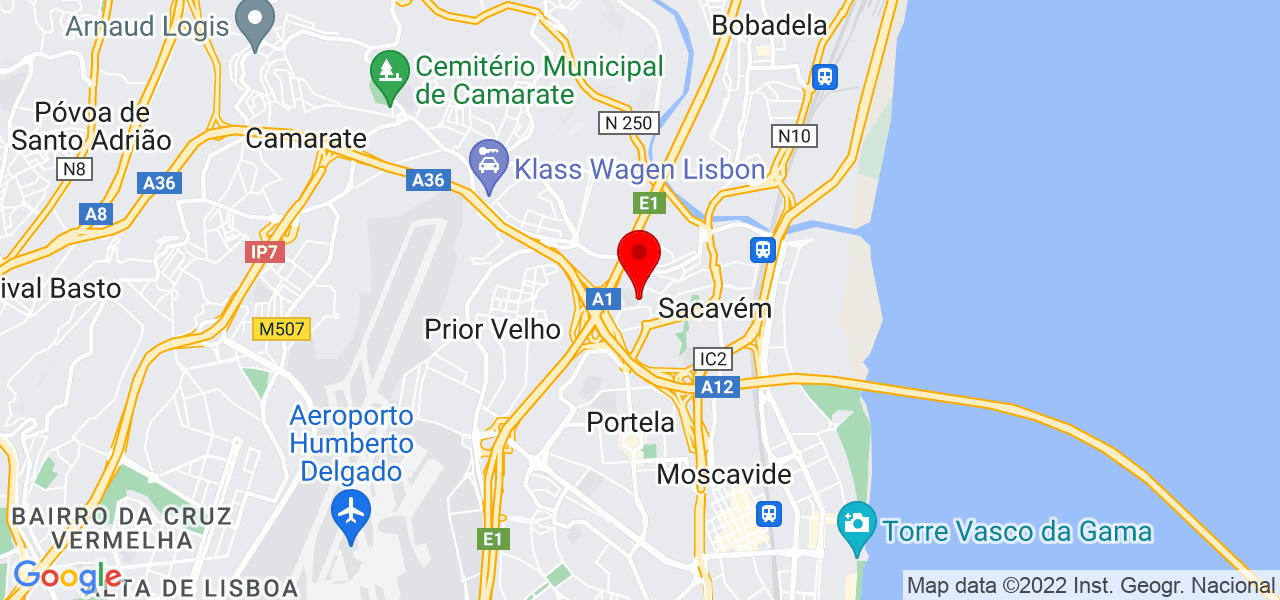 Monica Alves - Lisboa - Loures - Mapa