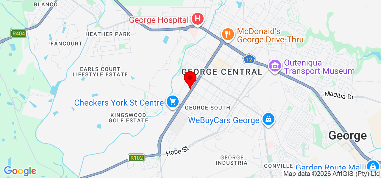L.M Electrical - Western Cape - George - Map