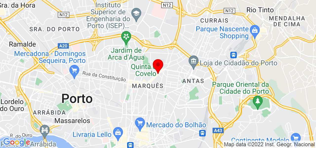 Catarina Silva - Porto - Porto - Mapa