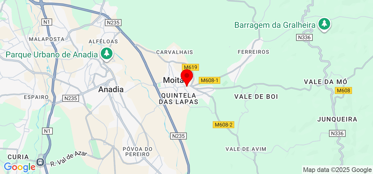 Patricia Anastacio - Aveiro - Anadia - Mapa