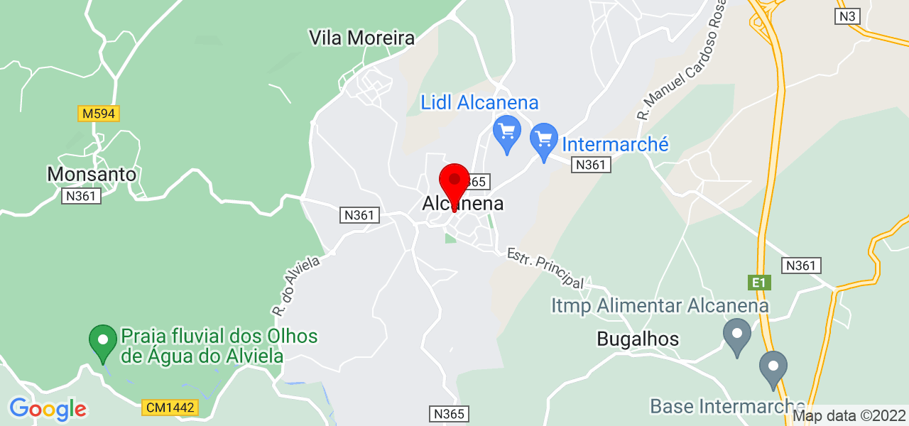 David Santos - Santarém - Alcanena - Carte