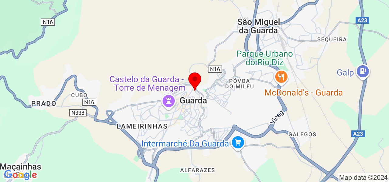 Anderson do Rosário - Guarda - Guarda - Map
