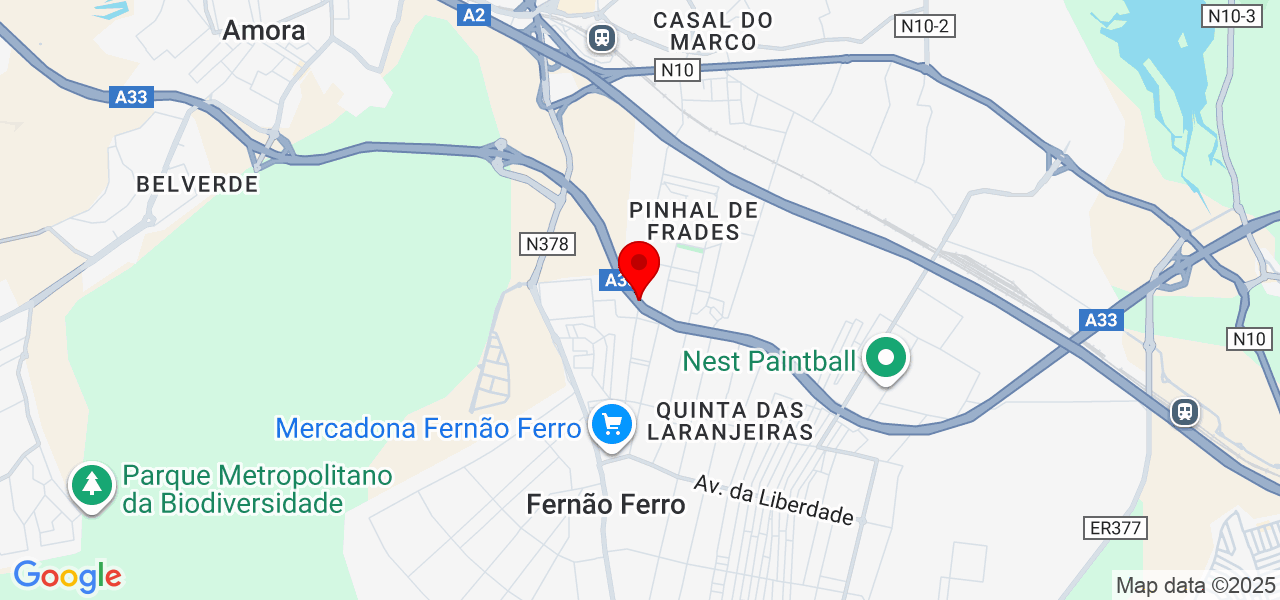 Repara troti - Setúbal - Seixal - Mapa