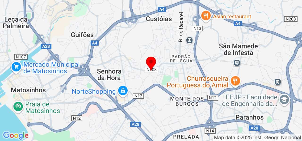Nuno França - Porto - Matosinhos - Mapa