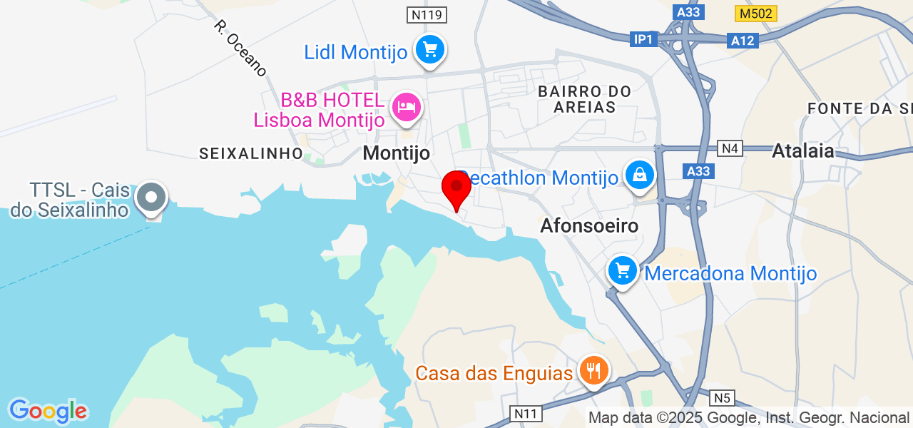 Artam Remodelacoes - Setúbal - Montijo - Map