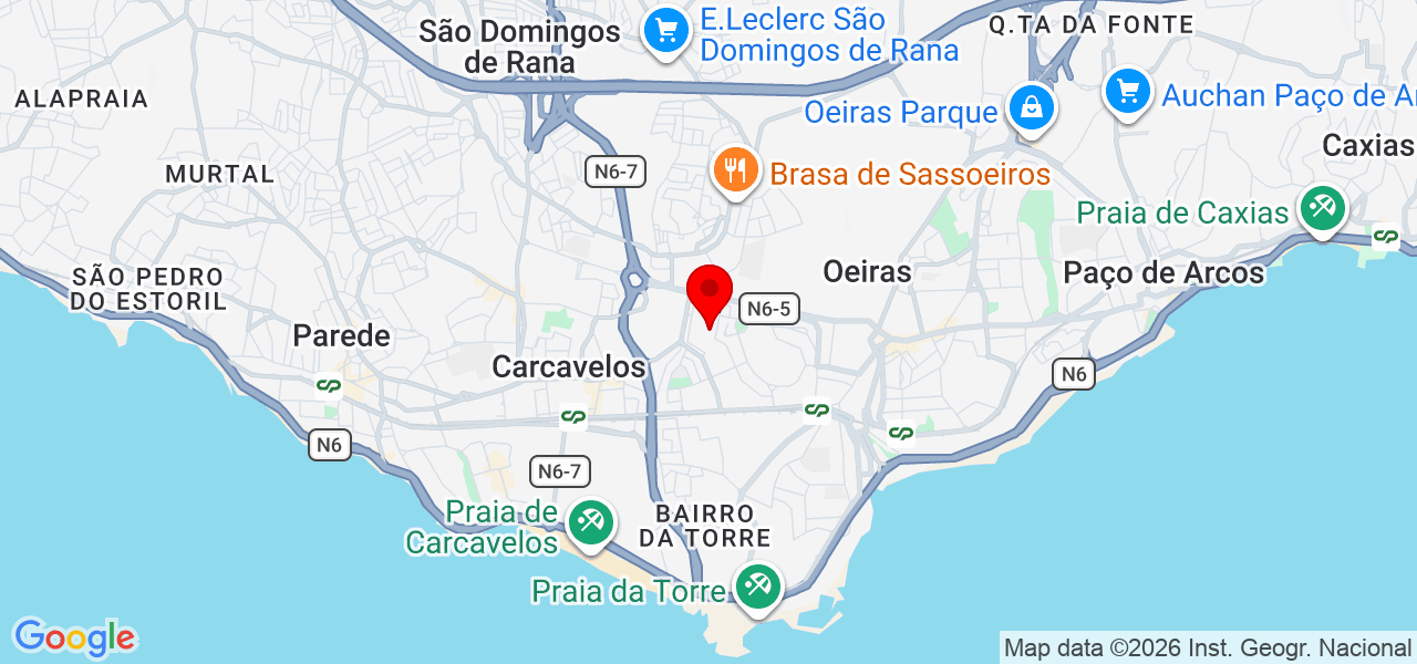 Junior Santos - Lisboa - Oeiras - Carte