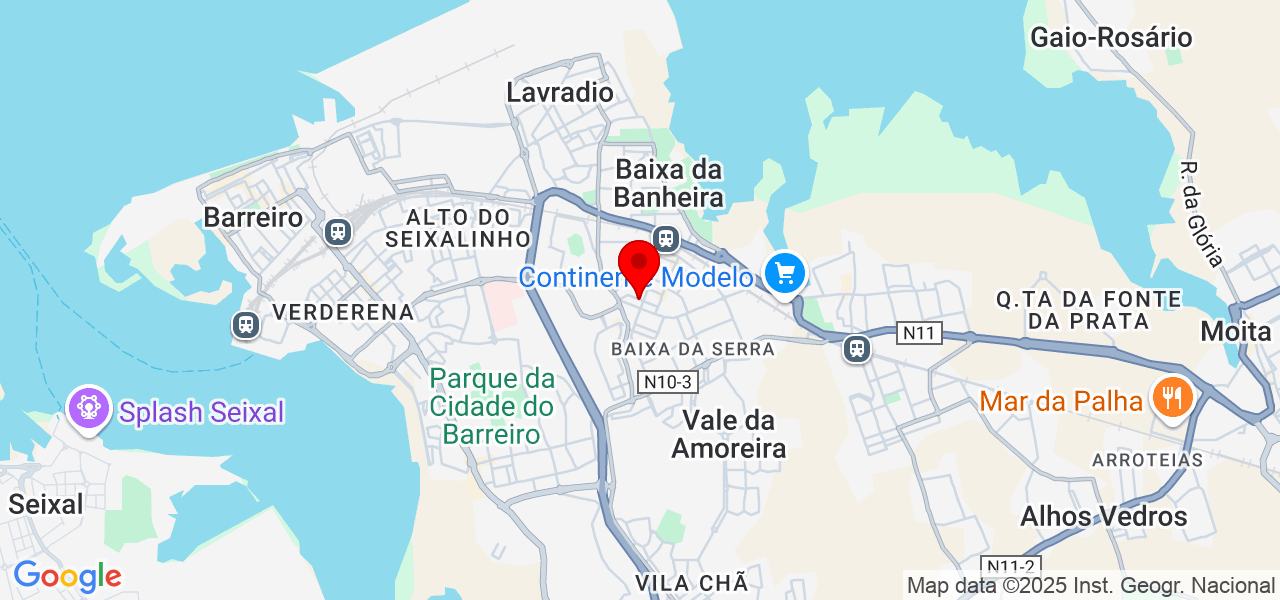 SANTEC - Setúbal - Moita - Map