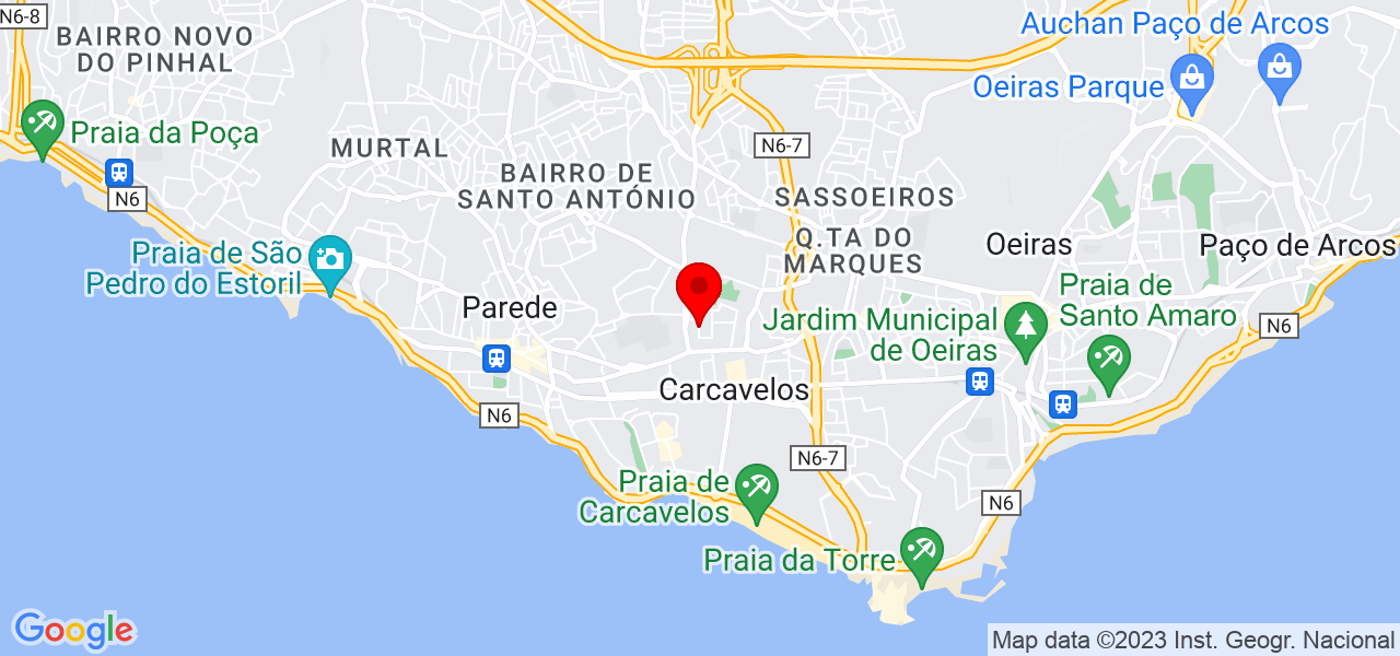 Carolina Machado - Lisboa - Cascais - Map