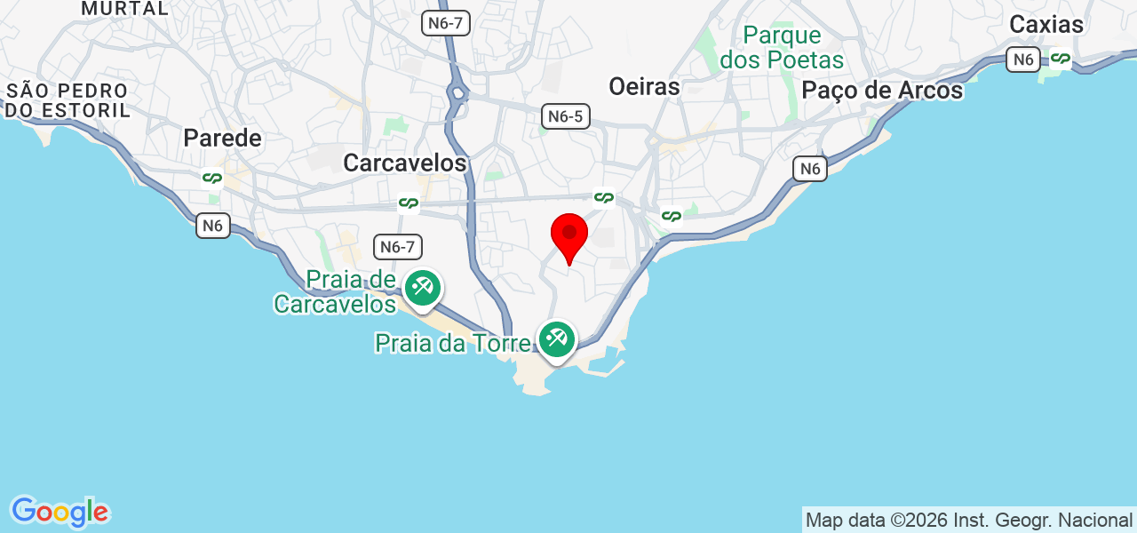 Mayi cuidados infante - Lisboa - Oeiras - Mapa