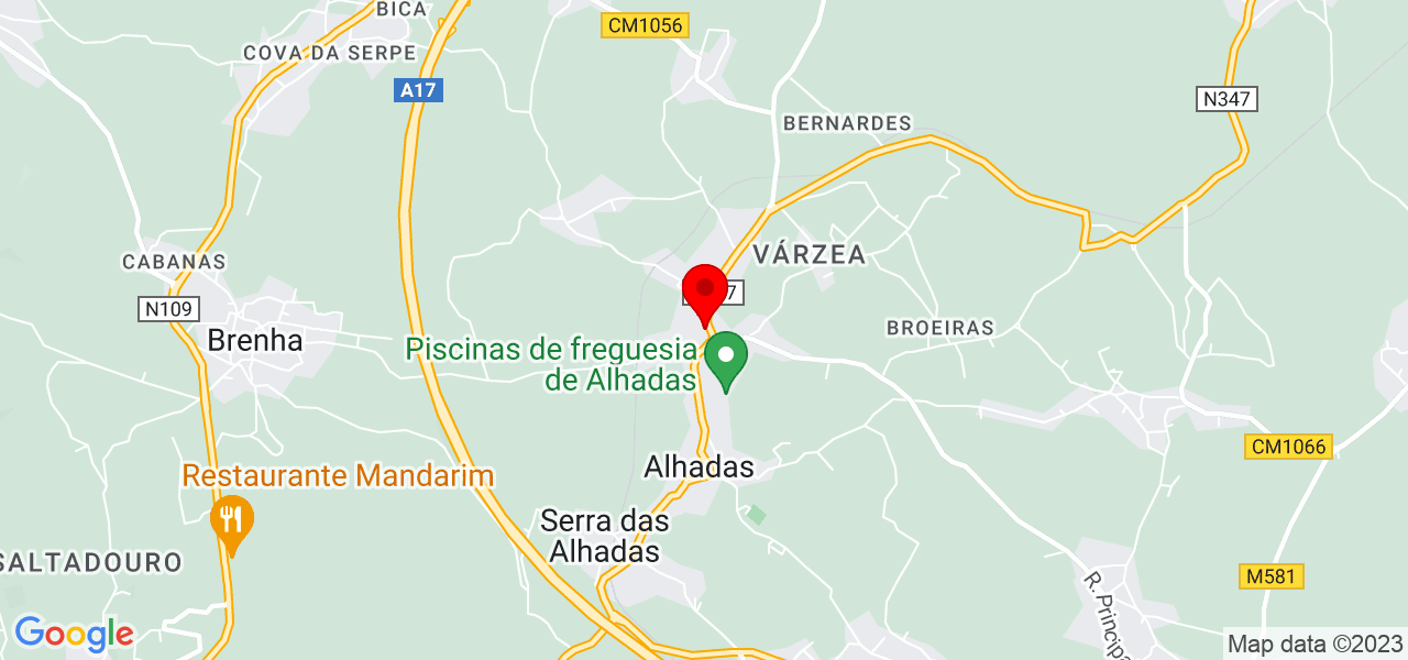 Juliana Martins - Coimbra - Figueira da Foz - Map