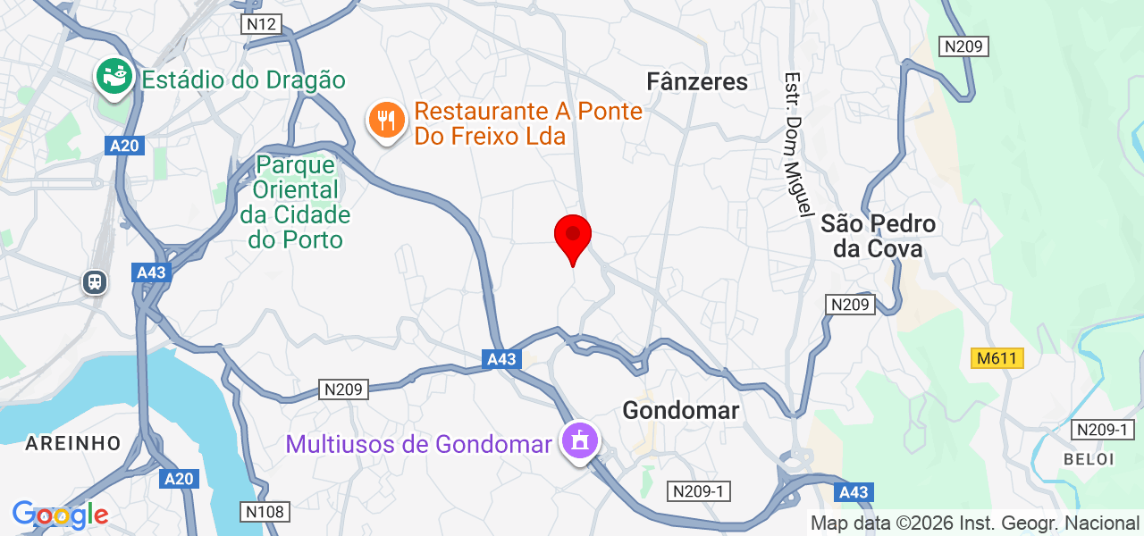 João Moura - Porto - Gondomar - Mapa