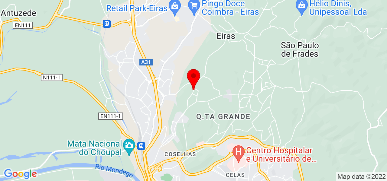 J&uacute;lio - Coimbra - Coimbra - Mapa