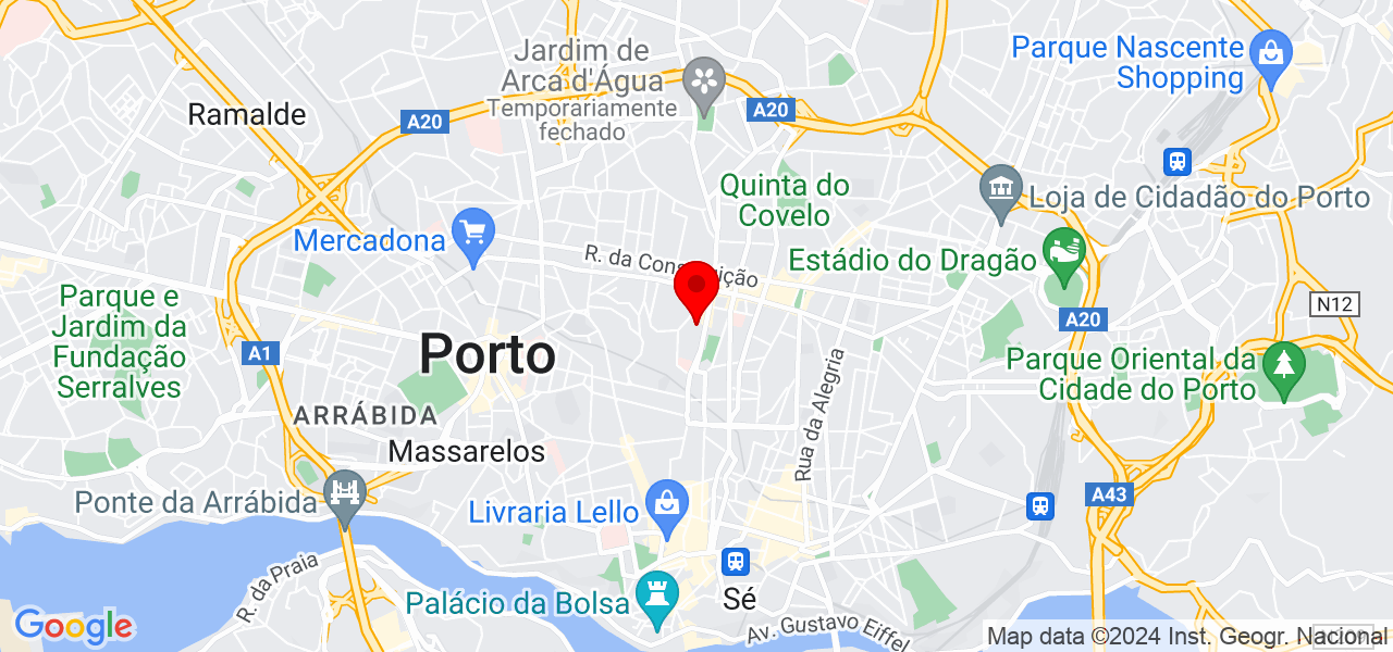 ERIKA - Porto - Porto - Mapa