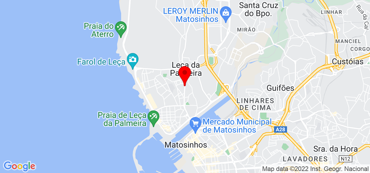 Maria Pinto - Porto - Matosinhos - Map