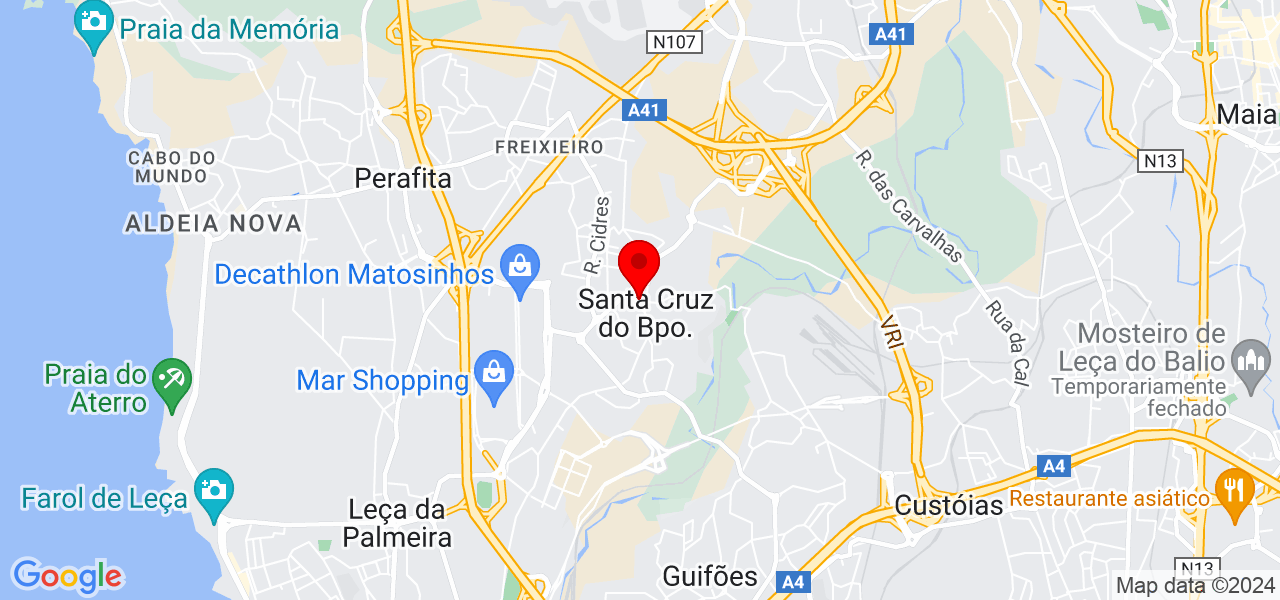 Diogo - Porto - Matosinhos - Mapa