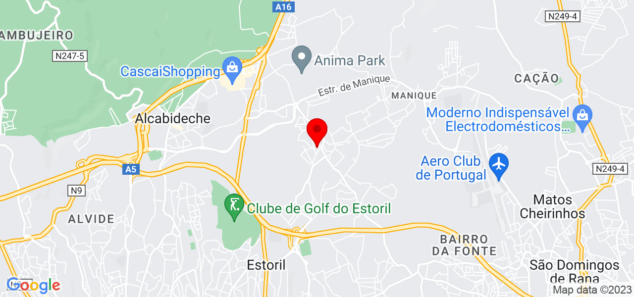 Rita - Lisboa - Cascais - Mapa