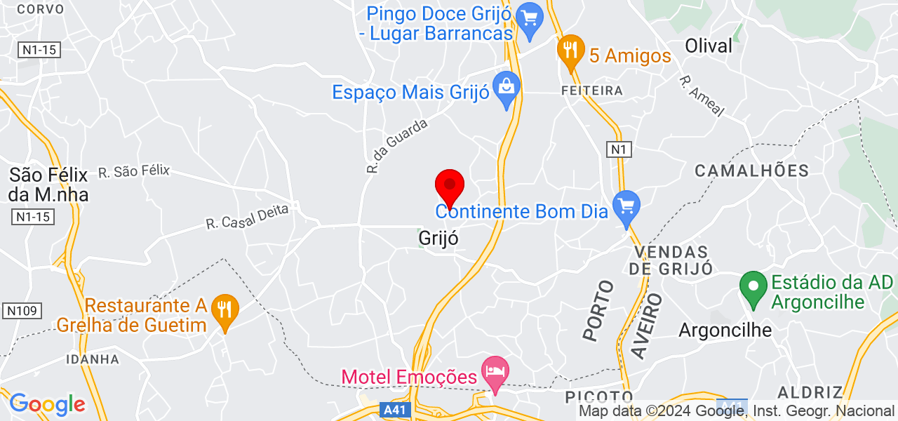 Lili&amp;clens - Porto - Vila Nova de Gaia - Mapa