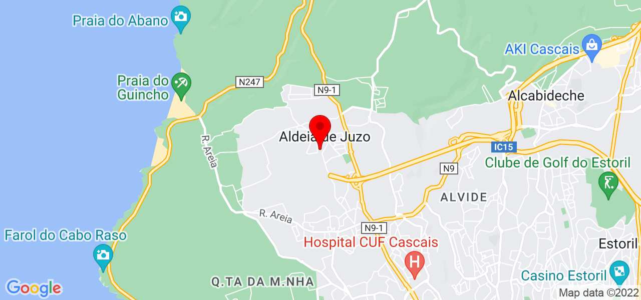 Iris Sousa - Lisboa - Cascais - Mapa