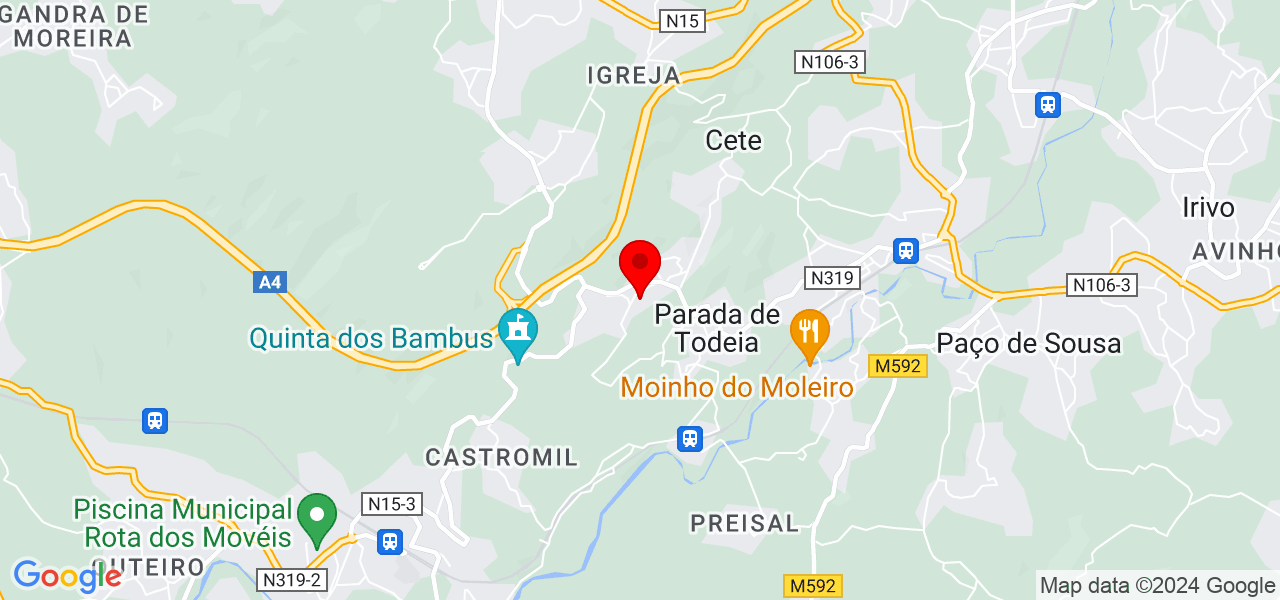 Carla Ribeiro Arq. - Porto - Paredes - Mapa