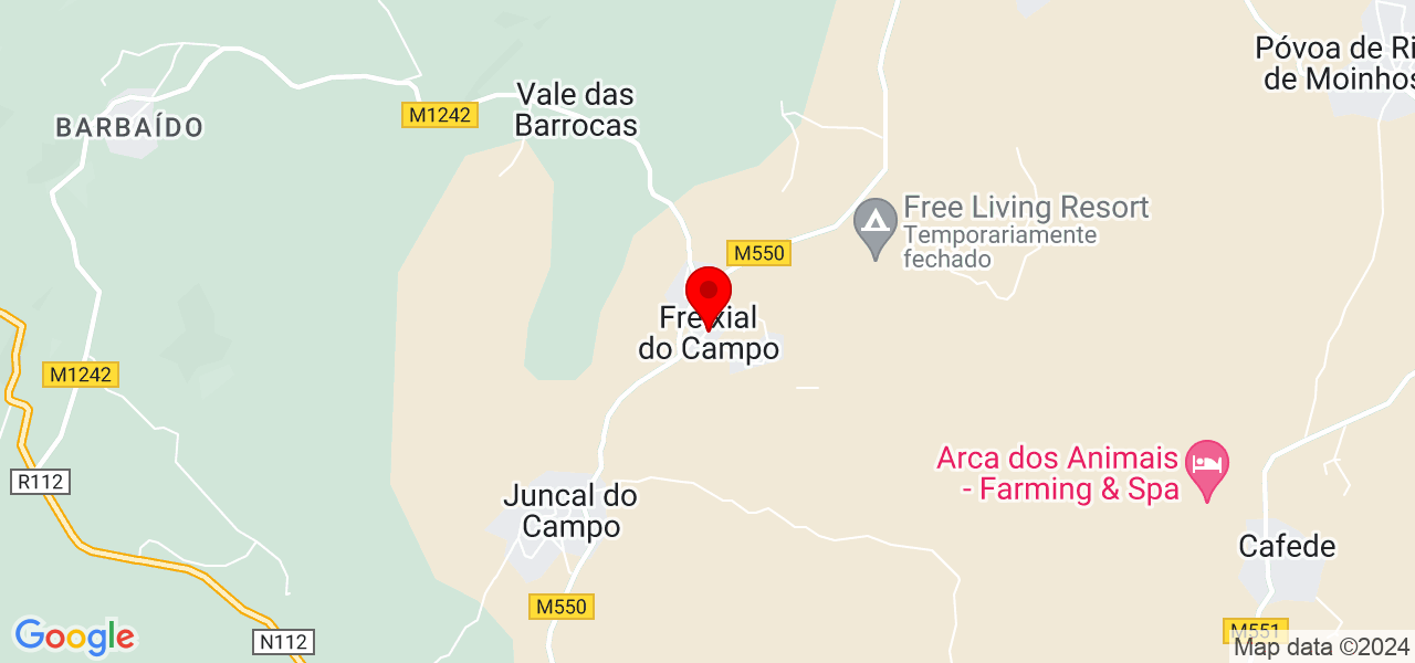Manuel Calmeiro - Castelo Branco - Castelo Branco - Mapa