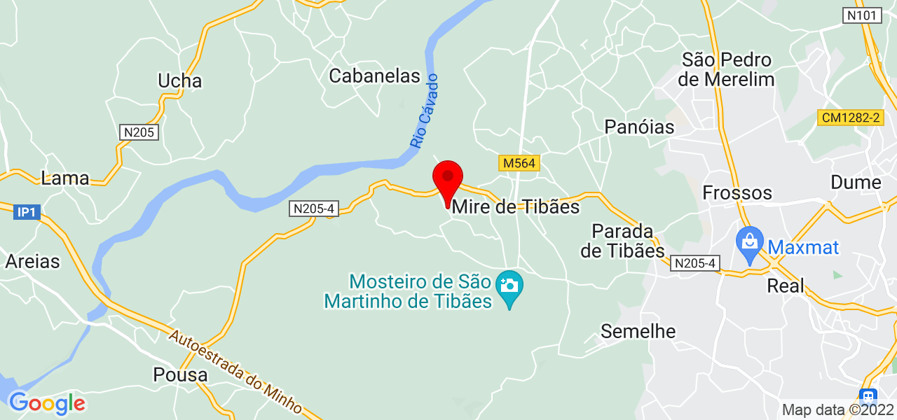 Tânia Carneiro - Braga - Braga - Map