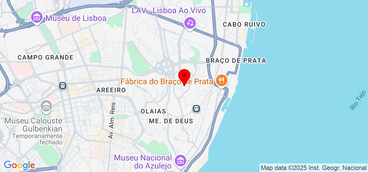 Vasco Tardão - Lisboa - Lisboa - Mapa