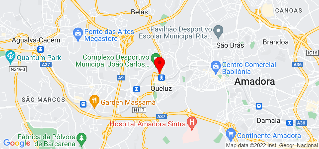 Maria Clara Gonzalez Rodriguez - Lisboa - Sintra - Mapa