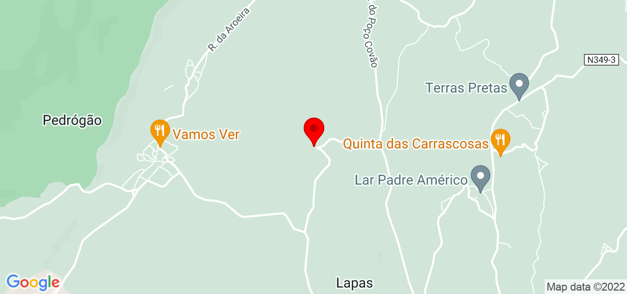 Paula Dami&atilde;o - Santarém - Torres Novas - Mapa