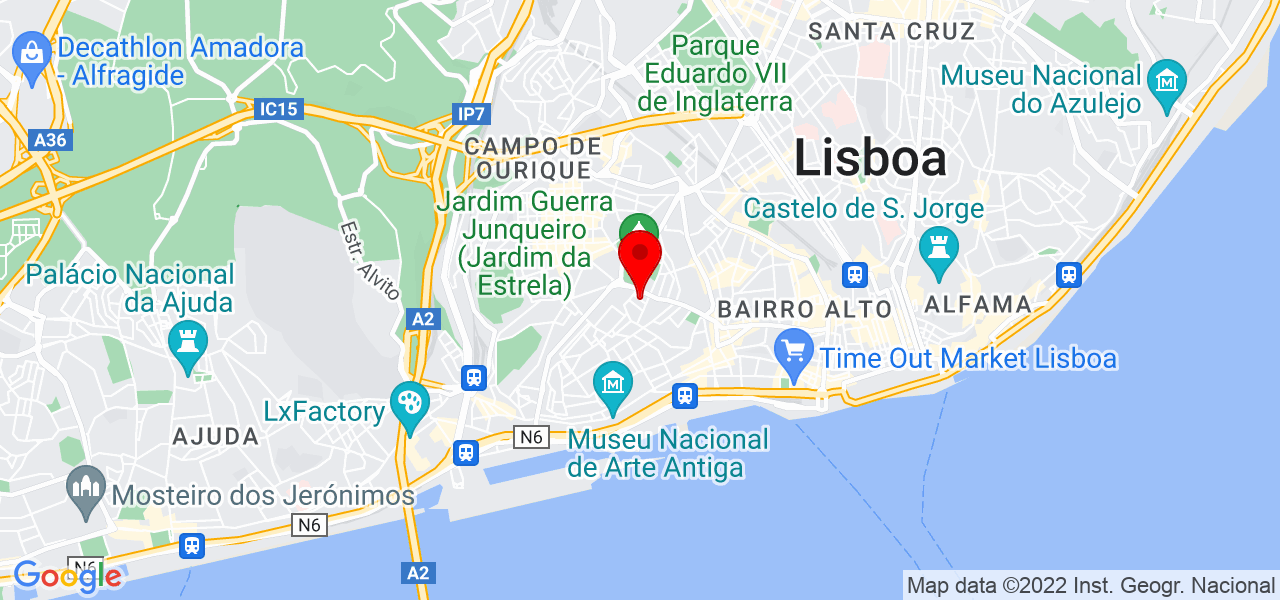Sebasti&atilde;o R&ocirc;xo - Lisboa - Lisboa - Mapa