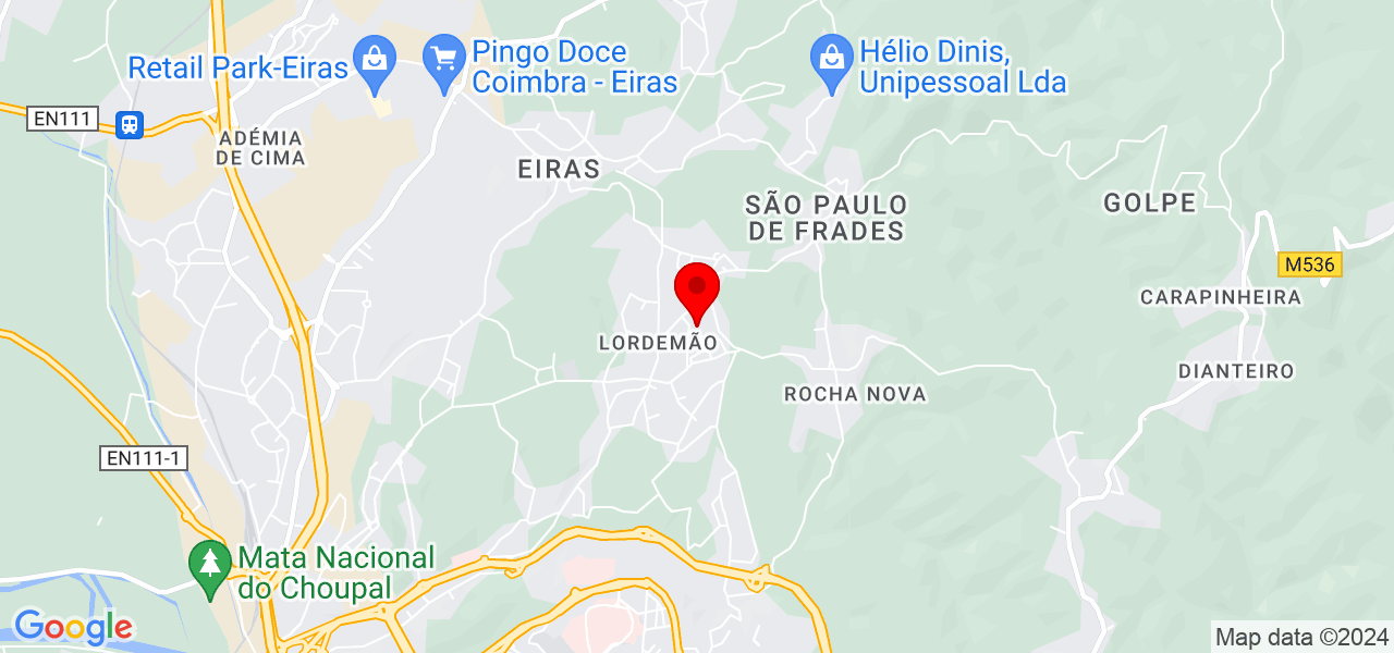 Fadas Limpezas M&aacute;gicas - Coimbra - Coimbra - Mapa