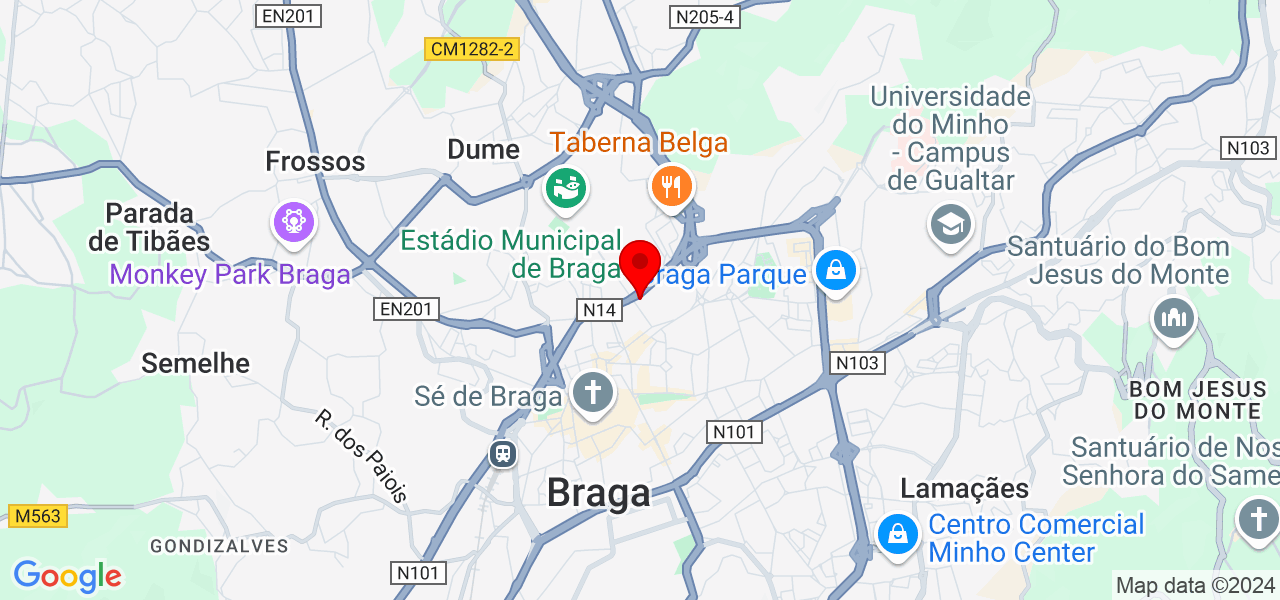 QUOR Advogados - Braga - Braga - Map