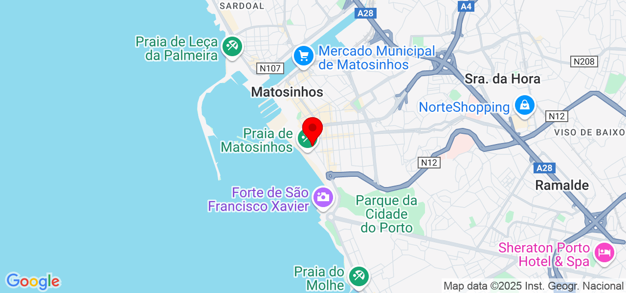 Estofos Rei do Norte - Porto - Matosinhos - Mapa